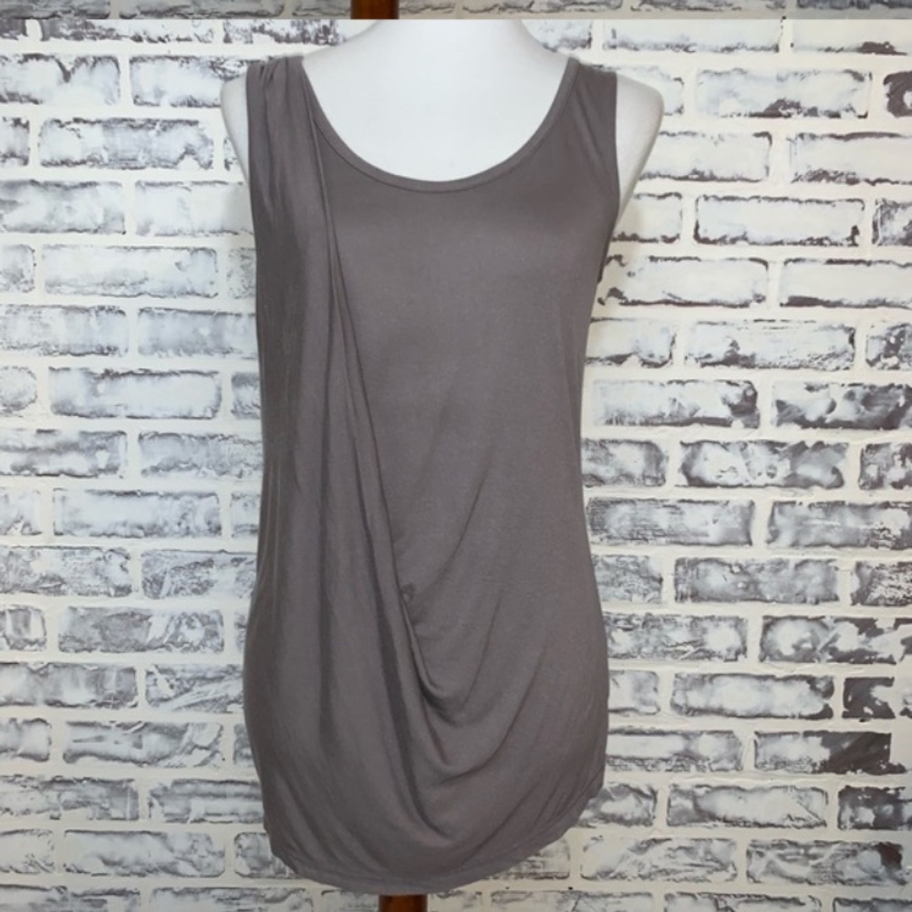 Small Anthropologie Deletta gray tank